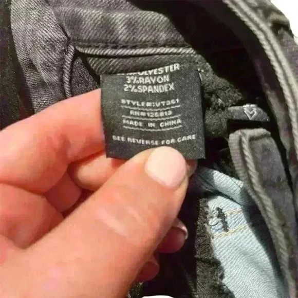 Vervet Women's Ankle Skinny Fit Distressed Denim Jeans Size 28 Blue - Picture 8 of 12